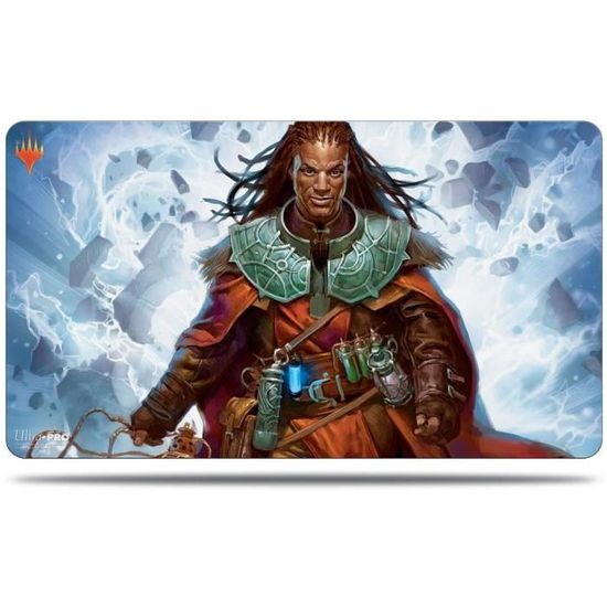 Tapis De Jeu MTG Magic The Gathering 61x35,6 Cm - Avec 50 Pochettes Cartes, Bord Cousu Antidérapant