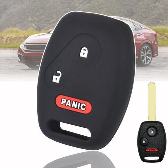 3-Boutons Coque De Cle Telecommande Pour Honda City New Greiz Civic
