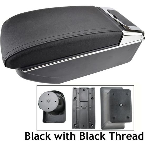 Accoudoir Central Pour Dacia Sandero/Stepway/Logan 2 - Double Couche Avec Ports USB - Rangement Intérieur
