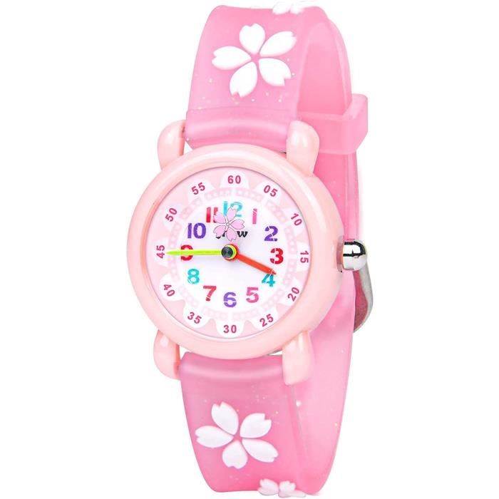 BK Montre à Quartz Colorée Pour Garçons Et Filles, Montre-bracelet