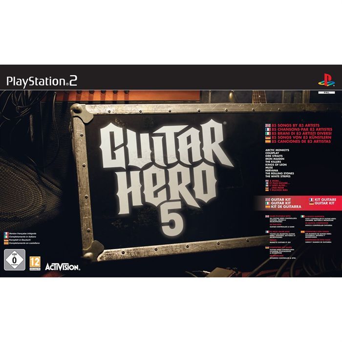 PACK GUITAR HERO 5 (jeu + guitare) / JEU ET ACCESS