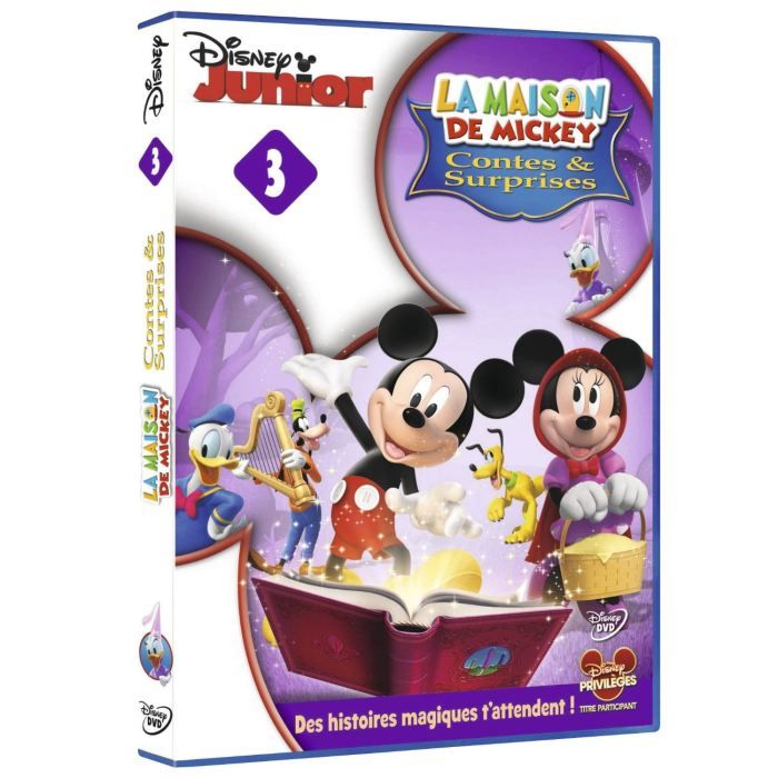 7 à La Maison Disney Plus DVD La maison de Mickey : contes et surprises en dvd dessin animé pas