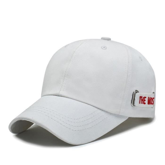 Casquette De Baseball Tout-Match A La Mode Blanc1