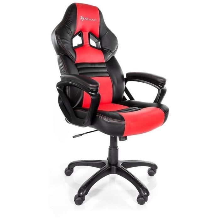 Siège Gaming Arozzi Monza Noir et Rouge