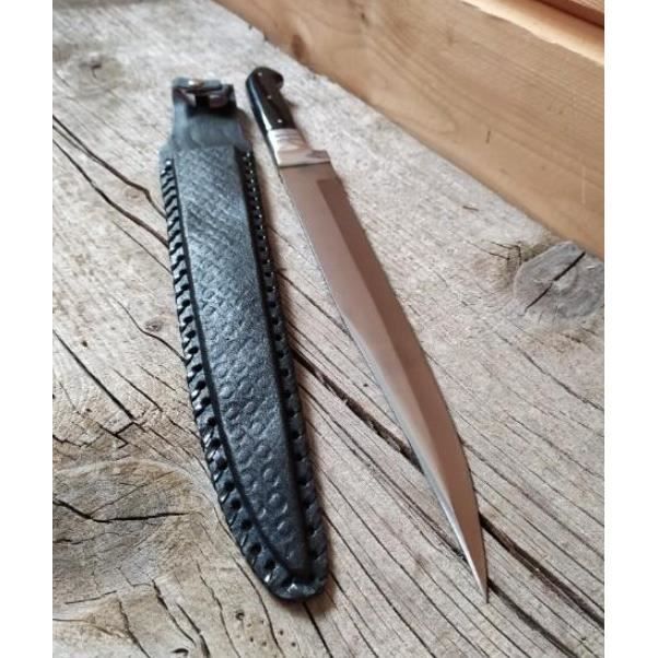 Couteau filet avec Etui en cuir MACHETTE / HACHE / COUTEAU MULTIFONCTION / CUISINE / SPORT