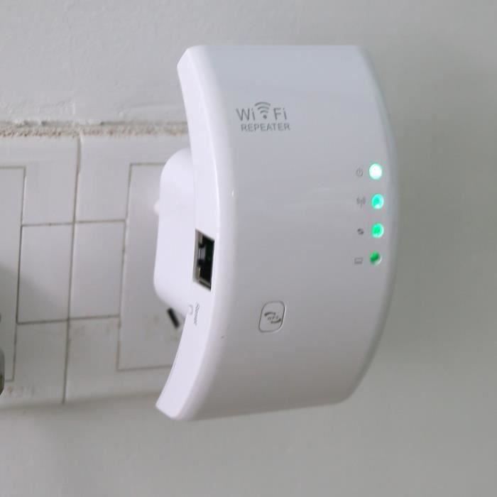 Repetidor AMPLIFICADOR WIFI N ROUTER Amplificateur de plage de répéteurs 300Mbps Extender Signal pour Mobile Phone~CC5774
