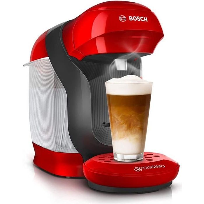 Bosch Tas1103, Tassimo Style Design Tendance - Machine Multi-Boissons Entierement Automatique - Plus De 70 Boissons - Support