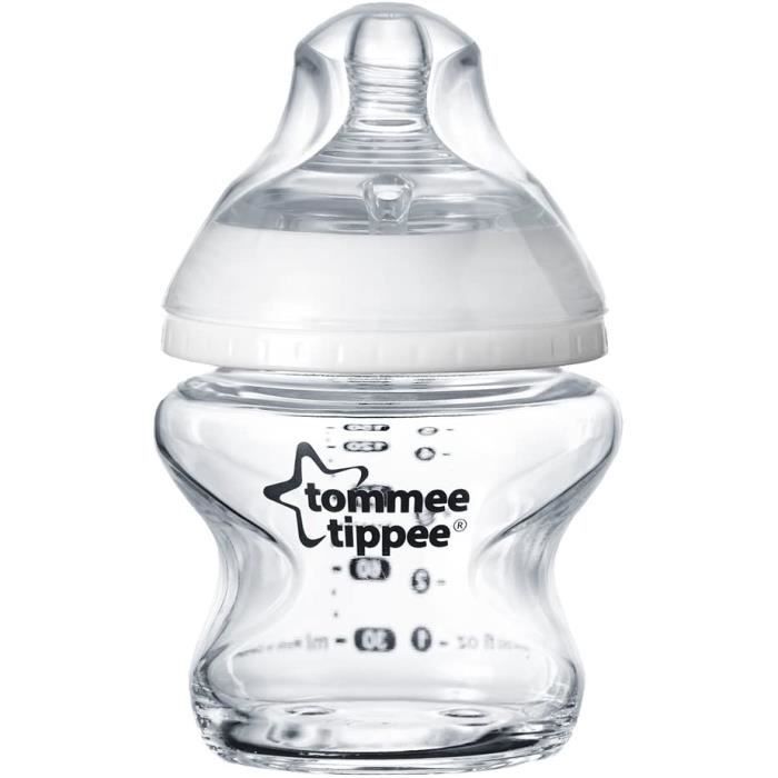 Tommee Tippee Biberon en Verre Closer to Nature, 150ml
