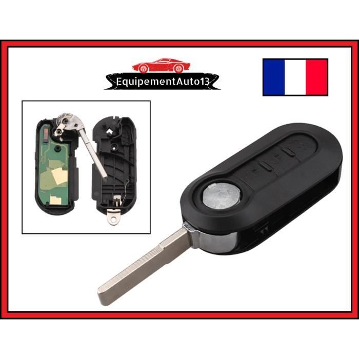 clé électronique vierge compatible FIAT DUCATO BRAVO FIAT 500 500L IVECO