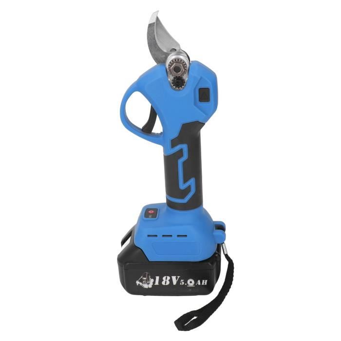EJ.life sécateur de branche d'arbre Sécateur électrique sans fil poignée ergonomique à faible bruit coupe-branches d'arbre en