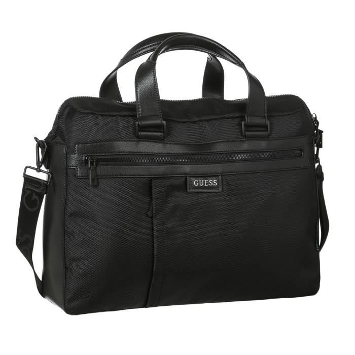 GUESS Sac à Bandoulière Noir Homme