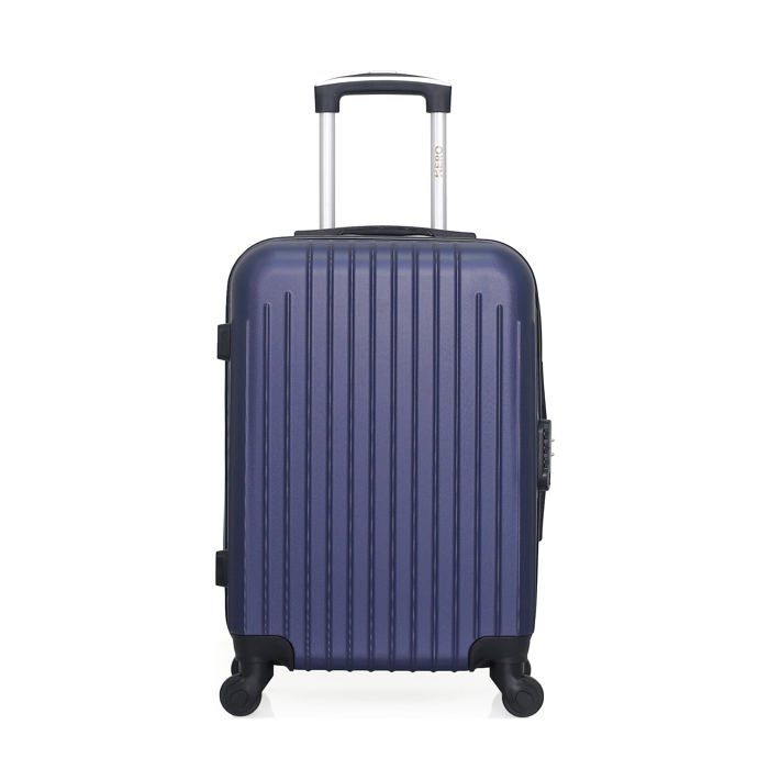 HERO – VALISE CABINE - ABS – 55cm – 4 roues – CARPATES – MARINE
