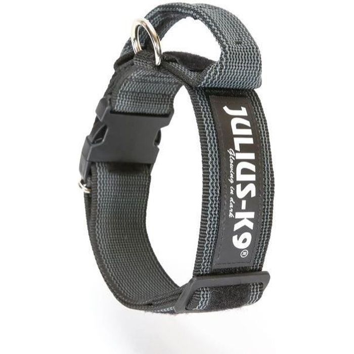 Julius K9 Collier pour chiens 40 mm 38-53 cm noir 100HA-K-2015