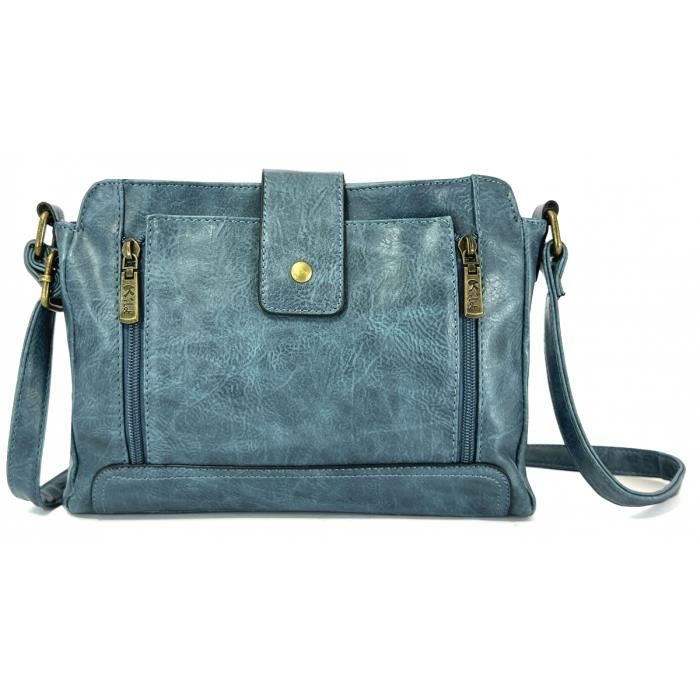 Sac à main Krlot BLEU JEAN - K0323