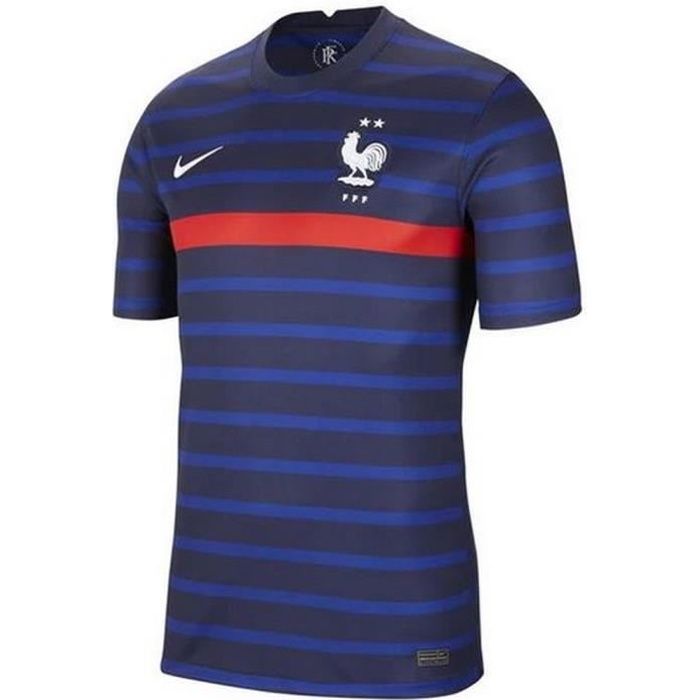 Nouveau Maillot Officiel de Football Homme Nike France Domicile Euro 2020