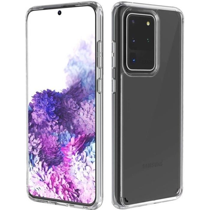 Coque Samsung S20 Ultra Silicone Transparent Gel Tpu