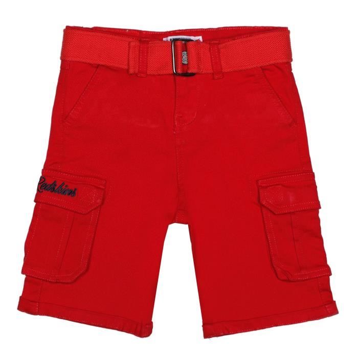 Bermuda garçon Redskins 180131 Rouge
