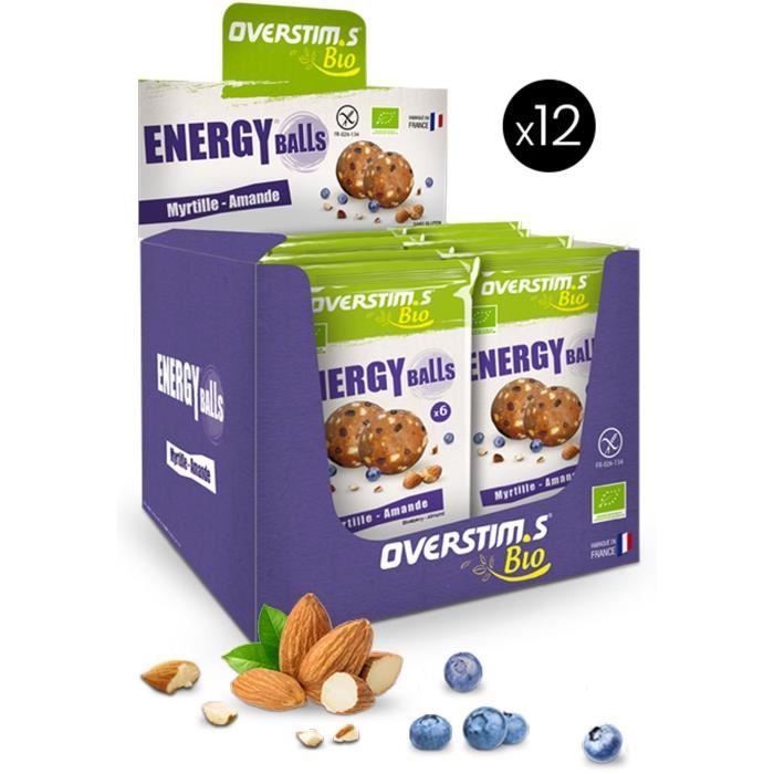 OVERSTIMS - Energy Ball Bio (12 sachets)