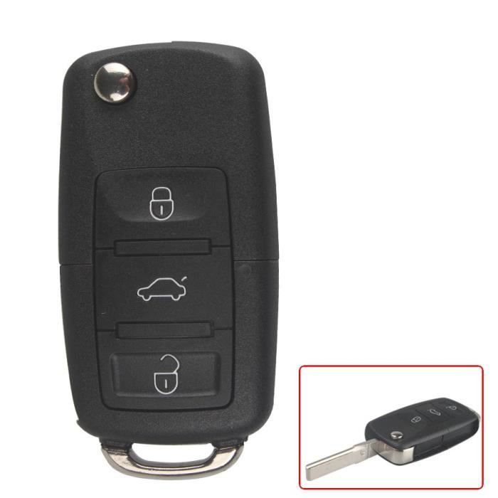 CLE PLIP SKODA Octavia Felicia Fabia 3 boutons @Pro-Plip