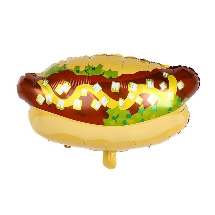 Lovely Ballon AirBalloon Hot Dog Frites à Pizza en Feuille d'aluminium Roman 2