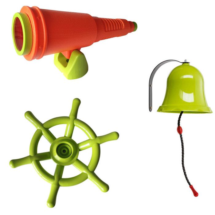 Accessoires en plastique pour aires de jeux \
