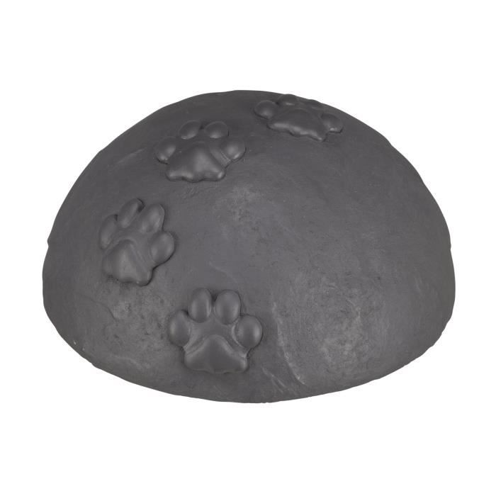 TRIXIE Dôme tombale dôme avec pattes - Ø15x8cm - Gris - Pour chien et chat