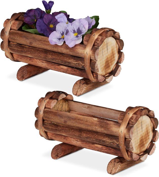 Étagère Escalier Pour Plantes En Bois - 3 Niveaux, 57 Cm De Haut - Support Pots De Fleurs, Déco Intérieur/Extérieur - Pliable