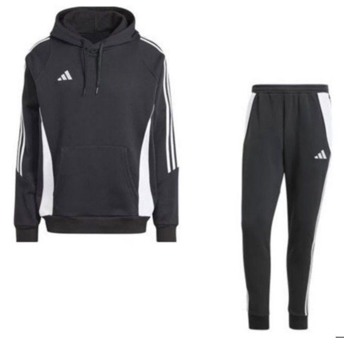 Nouveau Jogging Polaire A Capuche Adidas Noir Enfant noir Cdiscount Pret a Porter