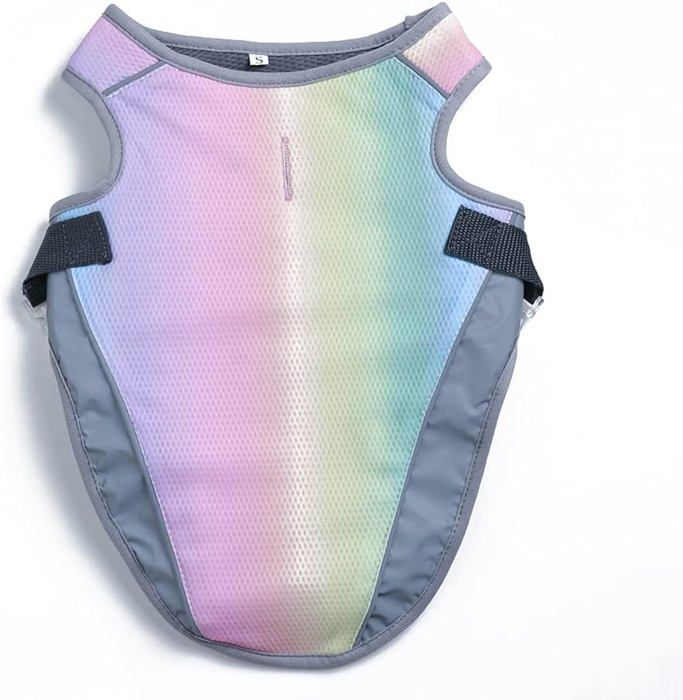 Comparer les prix de Gilet rafraîchissant pour chien, harnais rafraîchissant pour animaux de compagnie, gilet rafraîchissant réglable et résistant au so