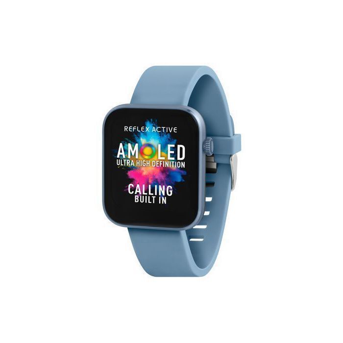 Montre Connectée REFLEX Active Series 40 AMOLED 1 85 Bluetooth Smartwatch avec Appels
