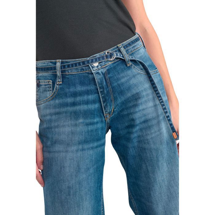 Le Temps Des Cerises Wide Leg Jeans Lauryn Leopard Black main image 0