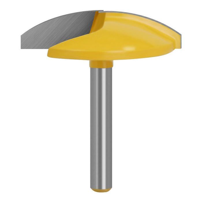 Fraise à Bois En Carbure De Tungstène - Tige 8 Mm, Coupe Droite - Pour Tenons Et Travaux D'affleurement - Taille 8x14 Mm