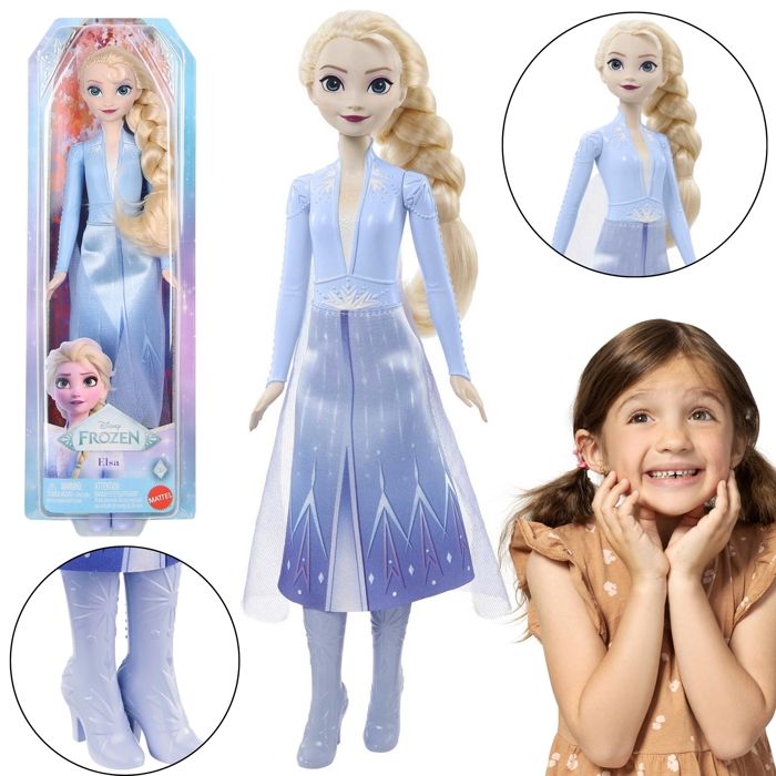 Perruque Elsa La Reine des Neiges Rubie S : King Jouet France