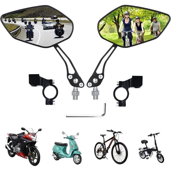 2pcs Retroviseur VeloRetroviseur Trottinette Electrique RouteRtroviseur Trottinette lectriqueConvien