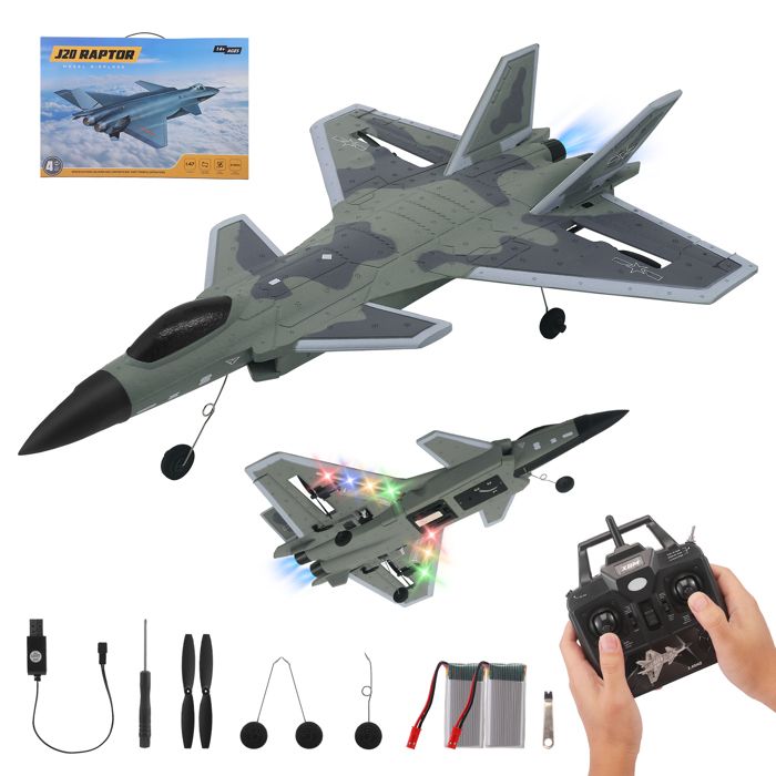Avion RC électronique P51 avec stabilisateur gyroscopique et envergure de 400 mm Avion RC électronique P51 avec stabilisateur gyroscopique et envergure de 400 mm