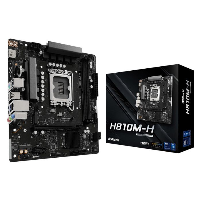 ASRock H810M H - vue 3