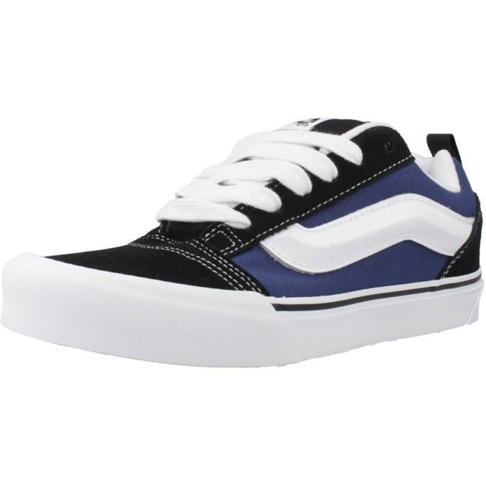Vans Zapatillas Niño Modèle Chaussure Vans Modèle Knu Skool - Coleur Bleu