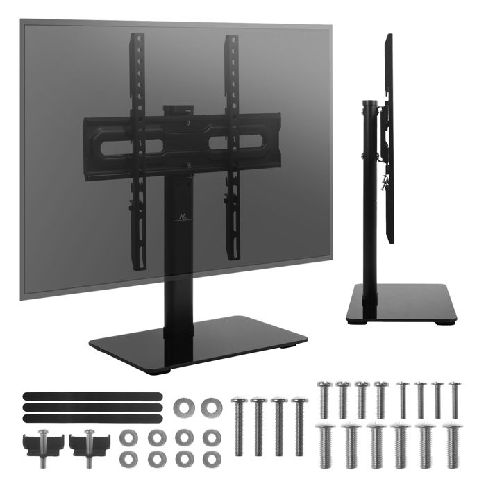 Support TV universel - MACLEAN - MC-132 - 32-55 pouces - Charge max. 35 kg - Rotation 20°