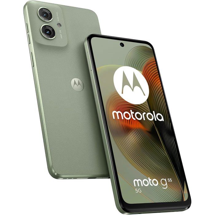 Smartphone Motorola Moto G55 5G 649 FHD+ 50 Mpx 8/256 Go Vert Fumé