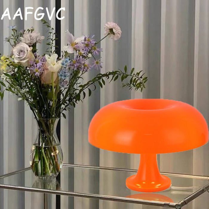Lampe de table - PZCC - Nessino - Polycarbonate - 4 LED - Orange