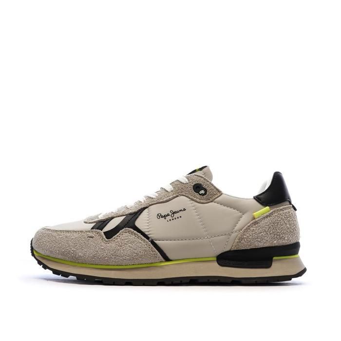 Pepe Jeans Baskets Grises Homme Pepe jeans Brit Fly