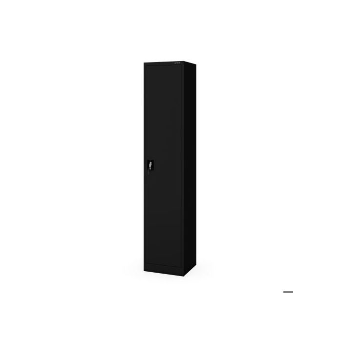 Armoire à dossiers à clé ALEX H2200 450 x 2200 x 400 mm noire