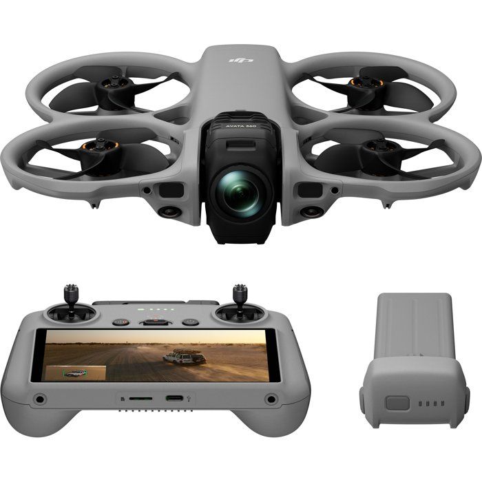 Drone - DJI - Avata 360 (DJI RC 2) - Vidéo 8K capteur 1 - Transmission O4+ - 360° - Détection d’obstacles