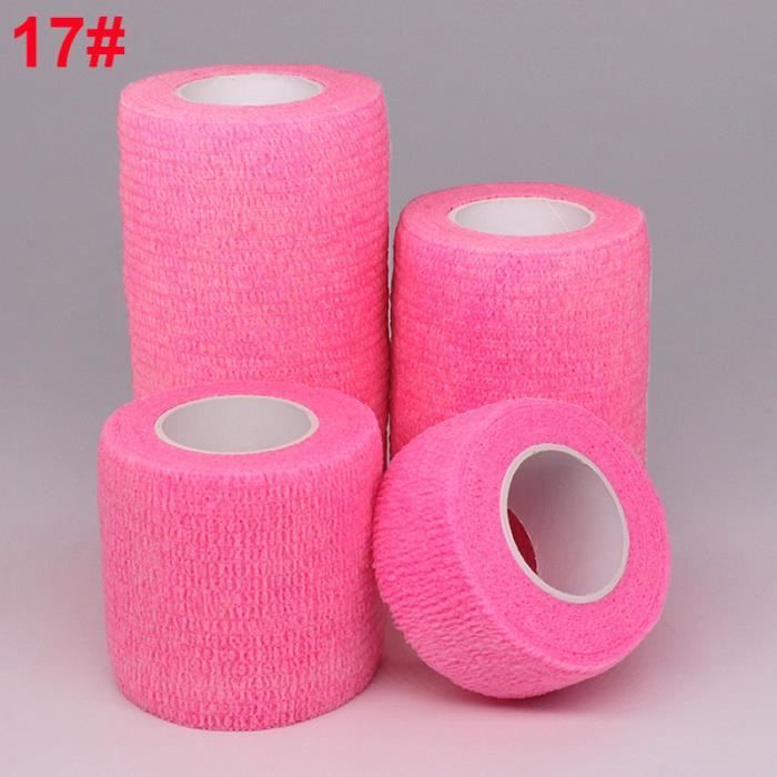 Bandage Élastique Confortable Et Réutilisable - Soutien Articulaire Respirant Pour Sport Et Récupération, Bleu 10cm X 4.5m