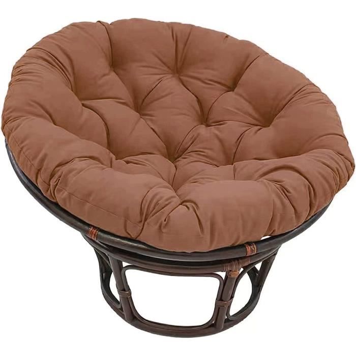 Coussin De Culbuteur Pivotant Pour Chaise Papasan - Coussin Hamac Rotin 120x60cm Ultra Confortable Pour Intérieur Et Extérieur