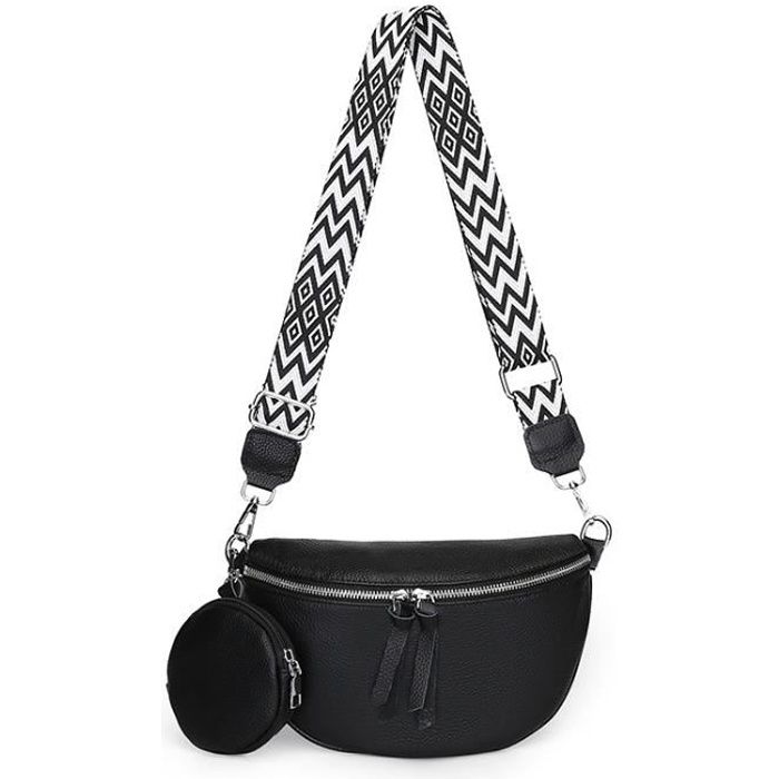 Sac Banane Femme & Homme Blanc Sac bandoulière Femme Petit Sac a Main Femme  bandoulieres Pochette Telephone Portable Déperlant pour Festival,Voyage &  Sport - Petit Sac à Main Fashion : : Mode