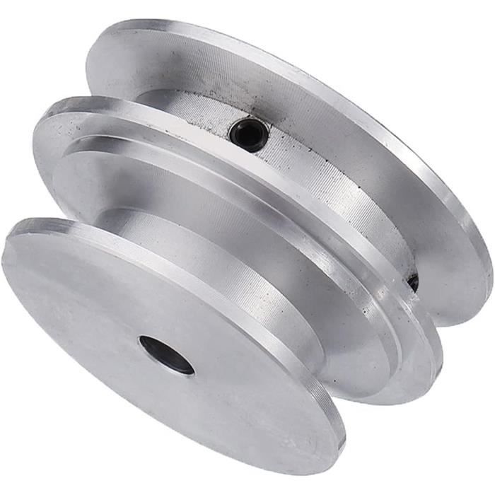 Poulie Courroie Trapézoïdale Type A - Fonte Double Rainure | Pour Outils Électriques