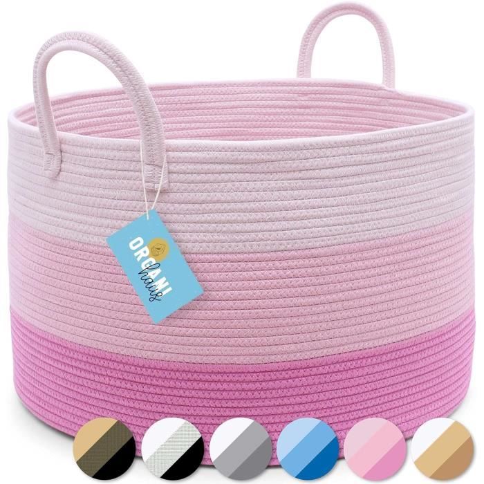 Lot De 3 Paniers De Rangement Tissés Pour étagères, Paniers