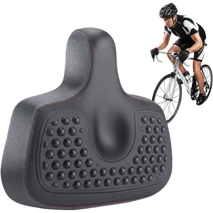 SELLE,101 Blue--selle de vélo en cuir PU souple pour hommes