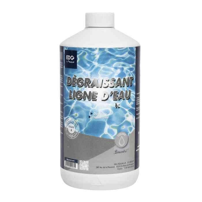 Nettoyant Ligne D'Eau Piscine 1L Mareva Calcaire - Anti-Calcaire Et Rouille Pour Liner Et Électrodes